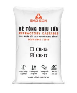 mặt trước bao bì bê tông CR17