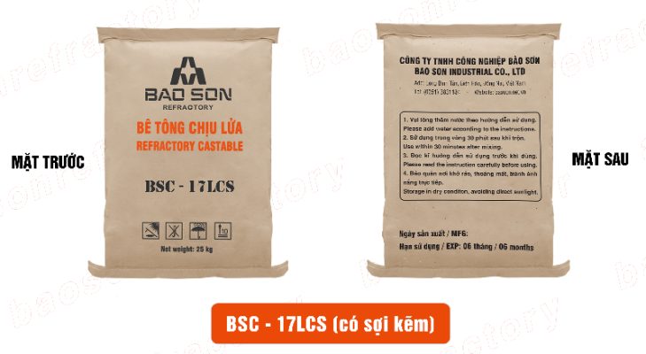 Sản phẩm bê tông BSC - 17LCS.