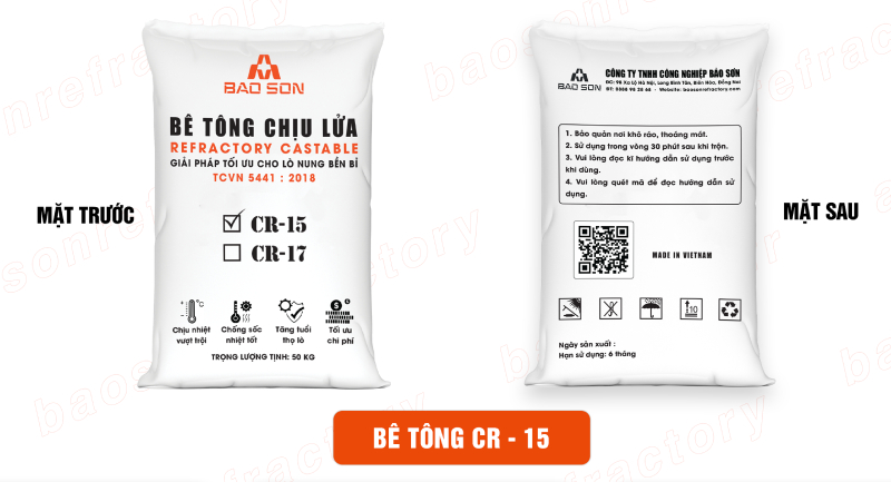 Sản phẩm bê tông CR15.