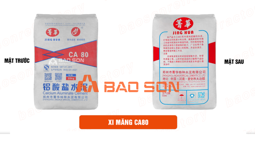Sản phẩm xi-măng chịu nhiệt A80