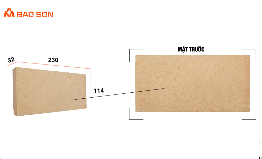 Sản phẩm gạch cao nhôm mỏng