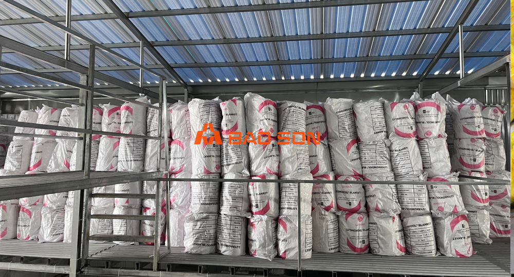 Kho hàng bông ceramic tại Bảo Sơn