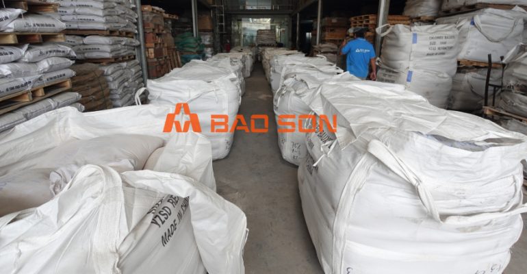 Sạn cao nhôm về kho Bảo Sơn