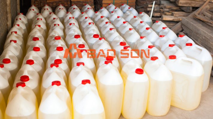 Lô hàng keo thủy tinh tại kho Bảo Sơn