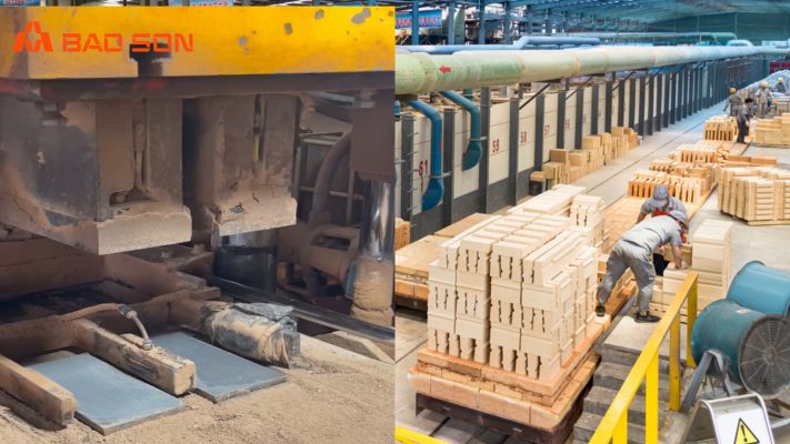 Quy trình sản xuất gạch chịu nhiệt