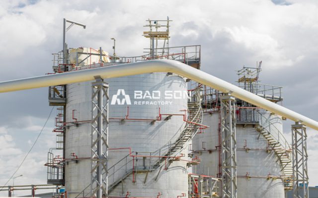 Nhà máy hóa chất.