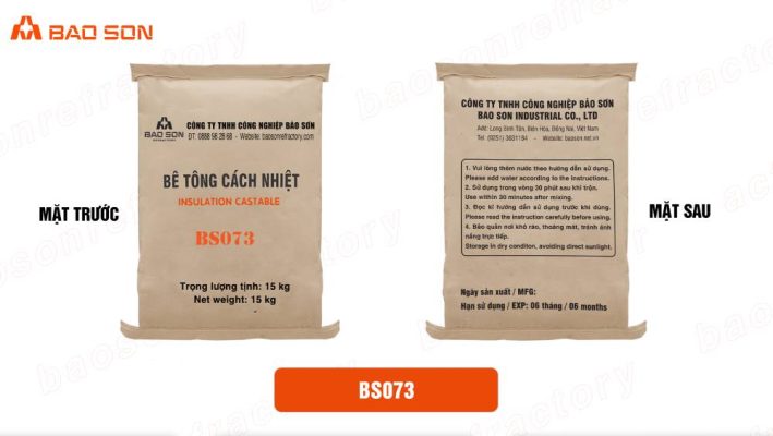 Sản phẩm Bê Tông Cách Nhiệt BS073
