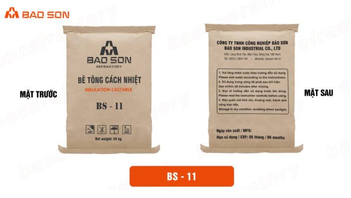 Sản phẩm bê tông cách nhiệt BS11