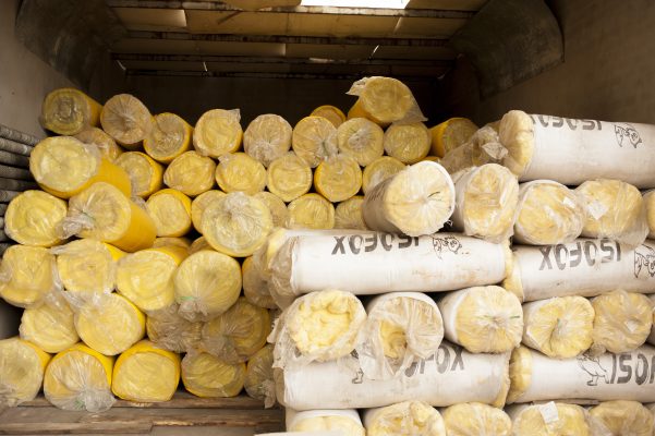 Bông thủy tinh tại kho Bảo Sơn